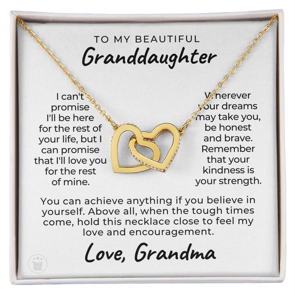 Granddaughter Gift From Grandma | My Promise Necklace 0716HT1