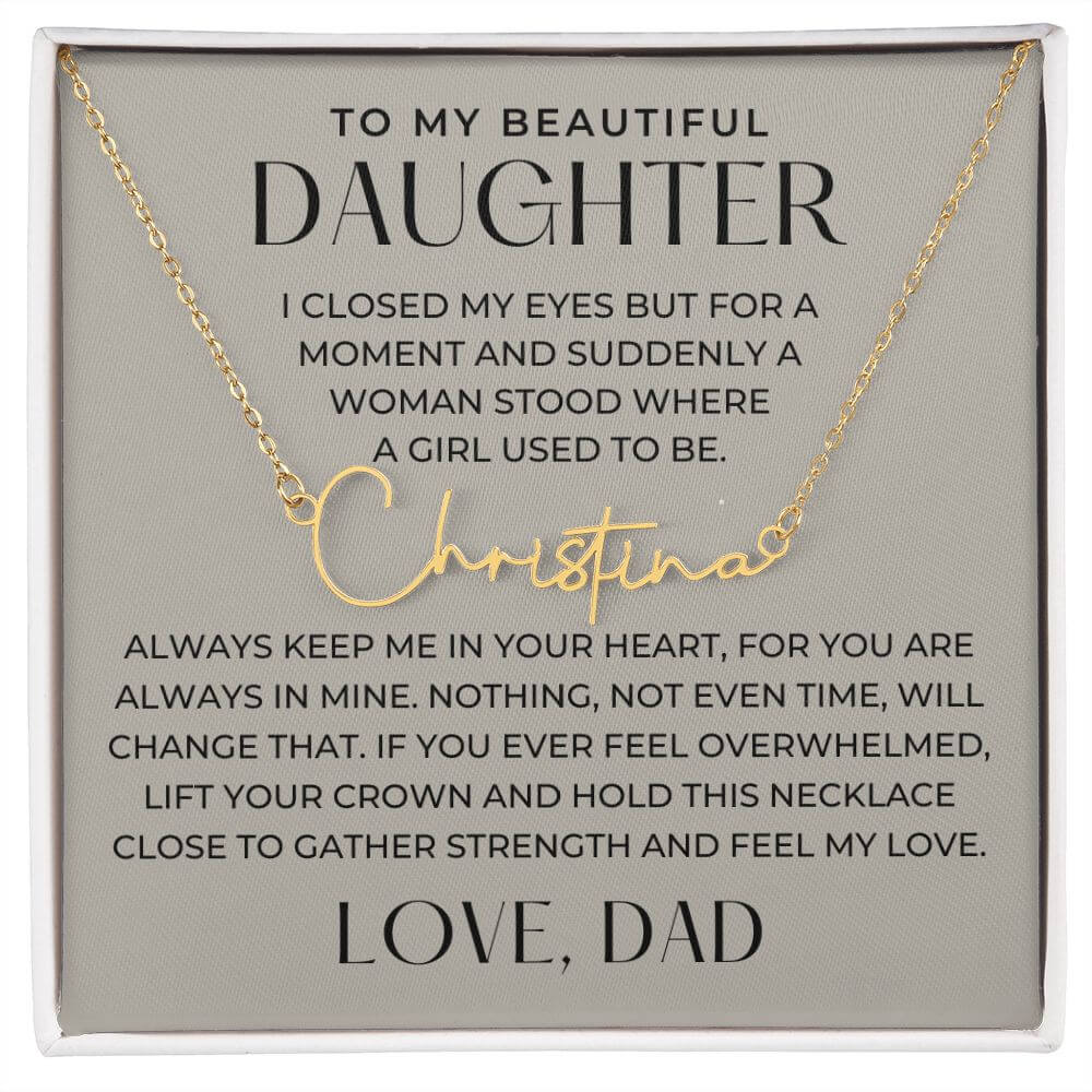 mother daughter necklace