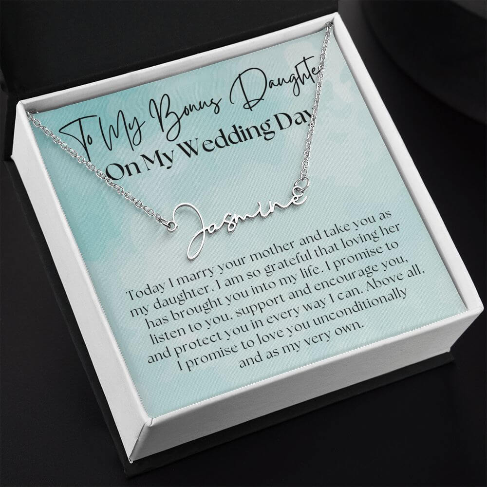 step daughter necklace