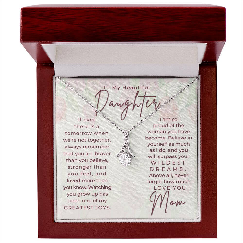mother daughter necklace