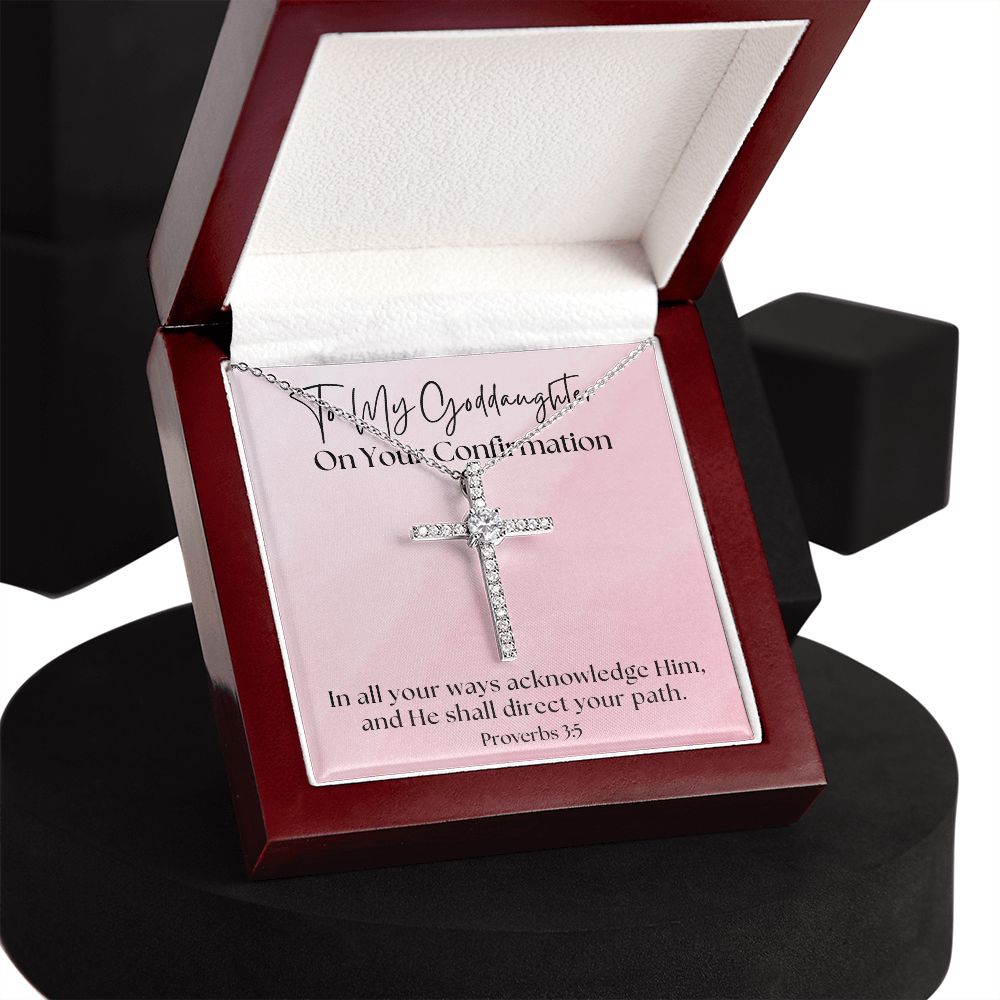 Confirmation Gift For Girl | Your Path Cross Necklace 0818CN