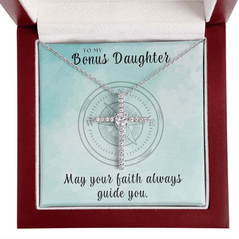 Christian Gift For Her | Faith Cross Necklace 0811CN