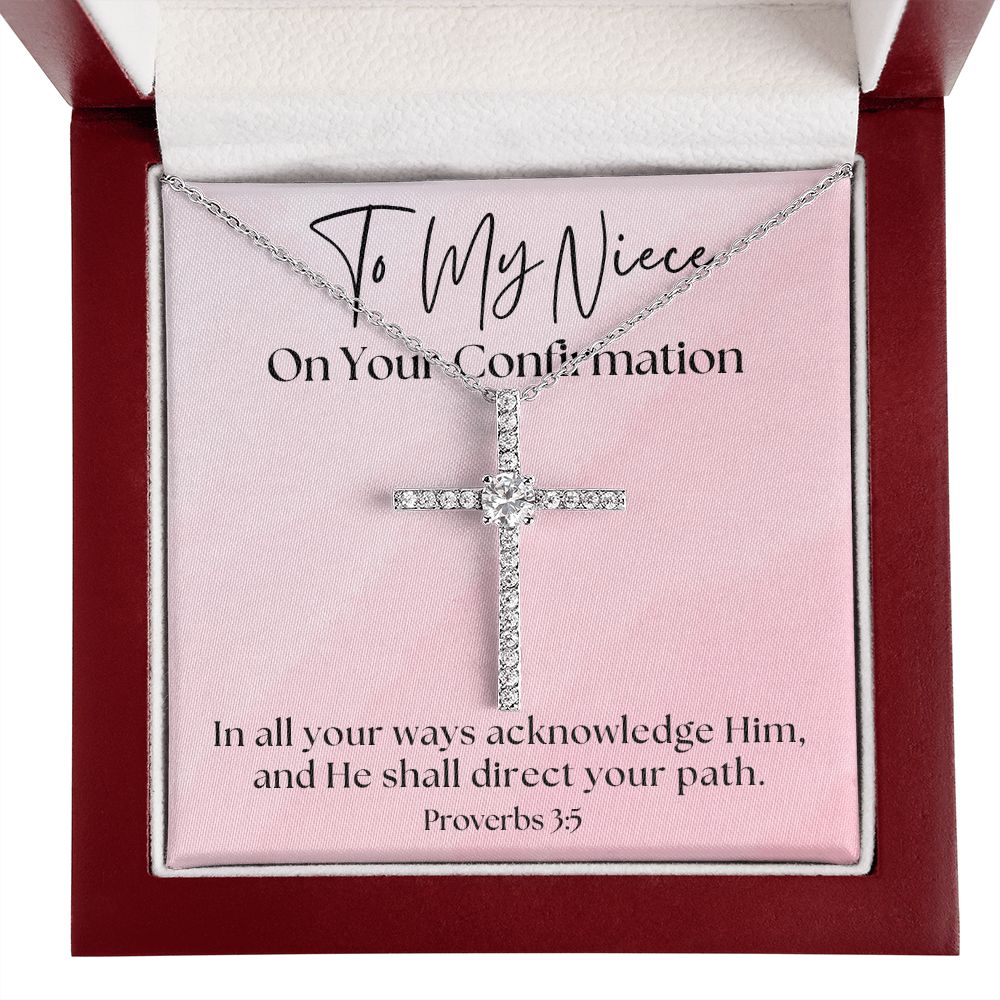 Confirmation Gift For Girl | Your Path Cross Necklace 0819CN