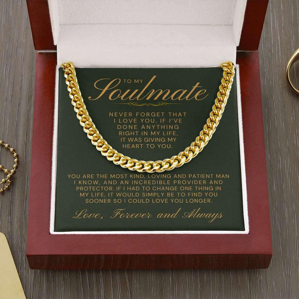 Soulmate Gift | One Thing Cuban Link Chain 0575T8