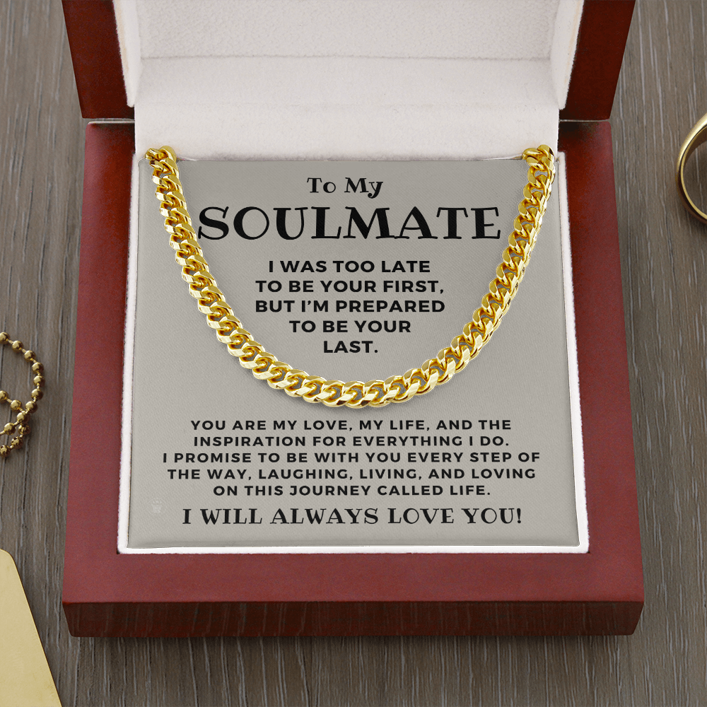 Soulmate Gift | Every Step Cuban Link Chain 0570T1