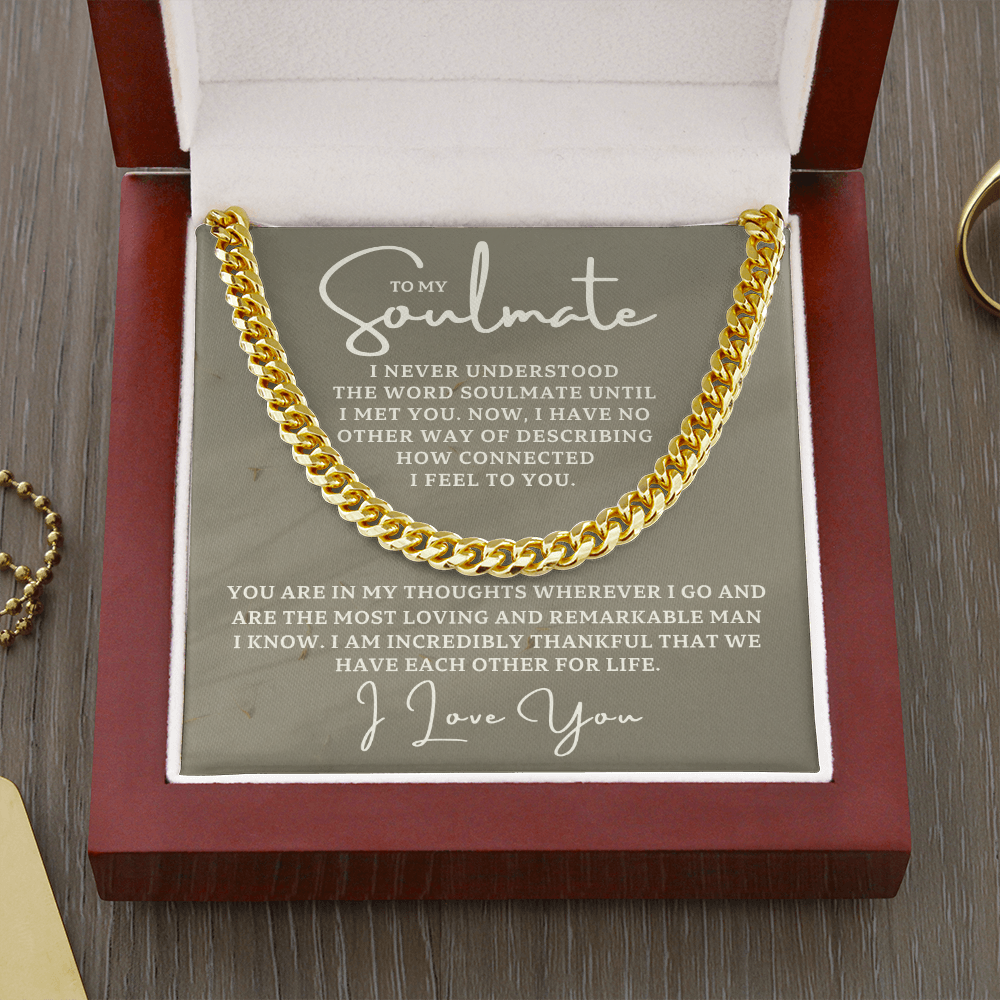 Soulmate Gift | Companion Cuban Link Chain 0574T10