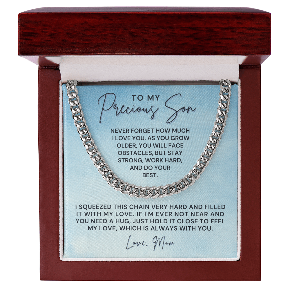 Gift for Adult Son From Mom | Best Things Cuban Link Chain 0598T10