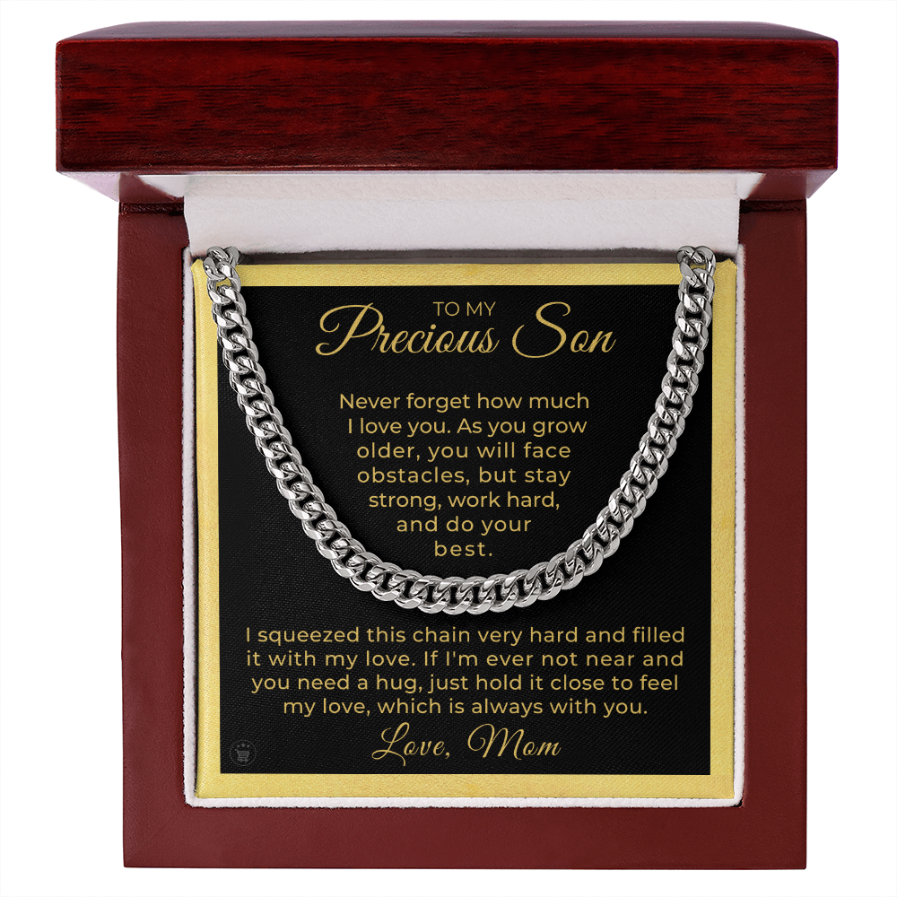 Gift for Adult Son From Mom | Best Things Cuban Link Chain 0598T12