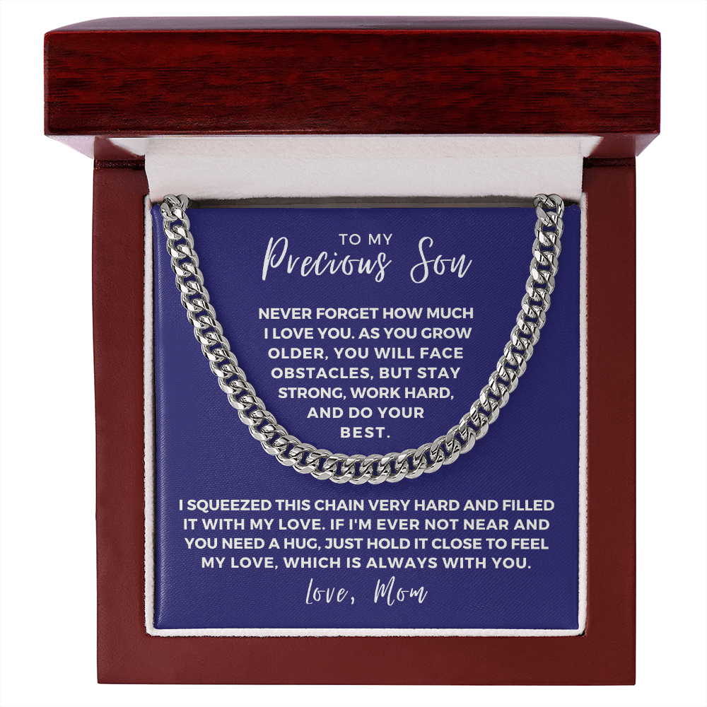 Gift for Adult Son From Mom | Best Things Cuban Link Chain 0598T6
