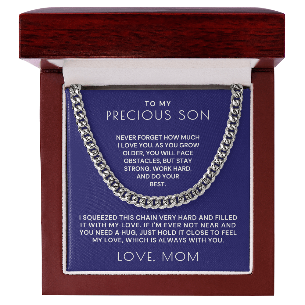 Gift for Adult Son From Mom | Best Things Cuban Link Chain 0598T15