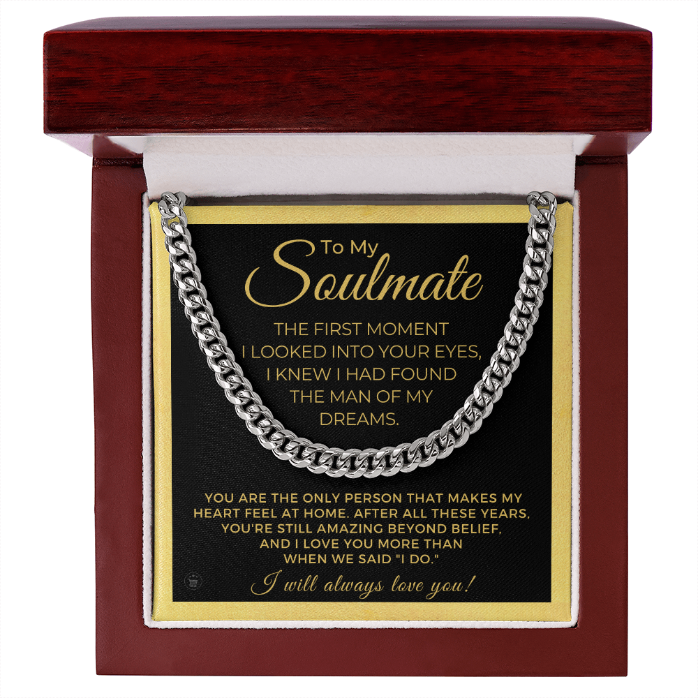 Soulmate Gift | My Dreams Cuban Link Chain 0566T3