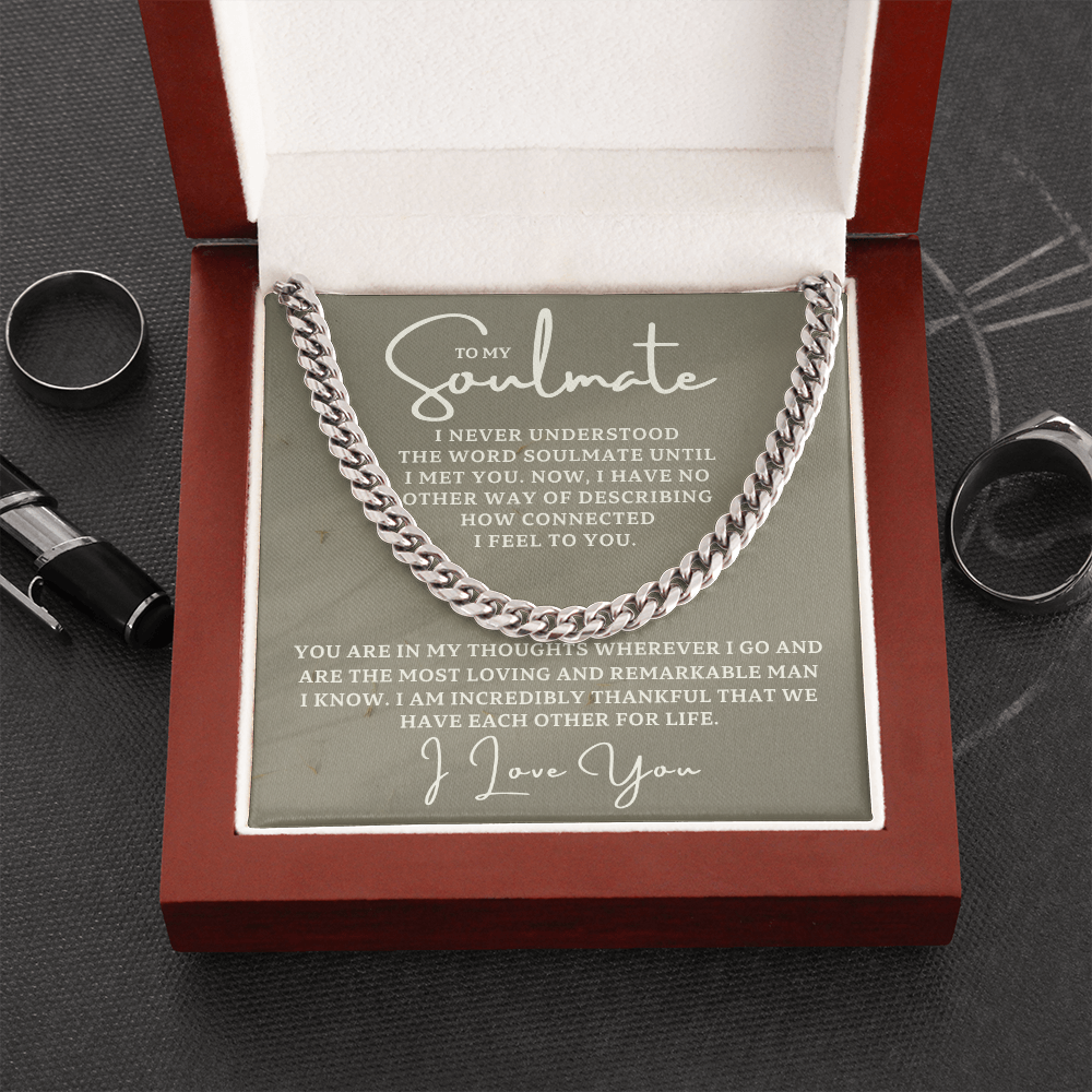 Soulmate Gift | Companion Cuban Link Chain 0574T10