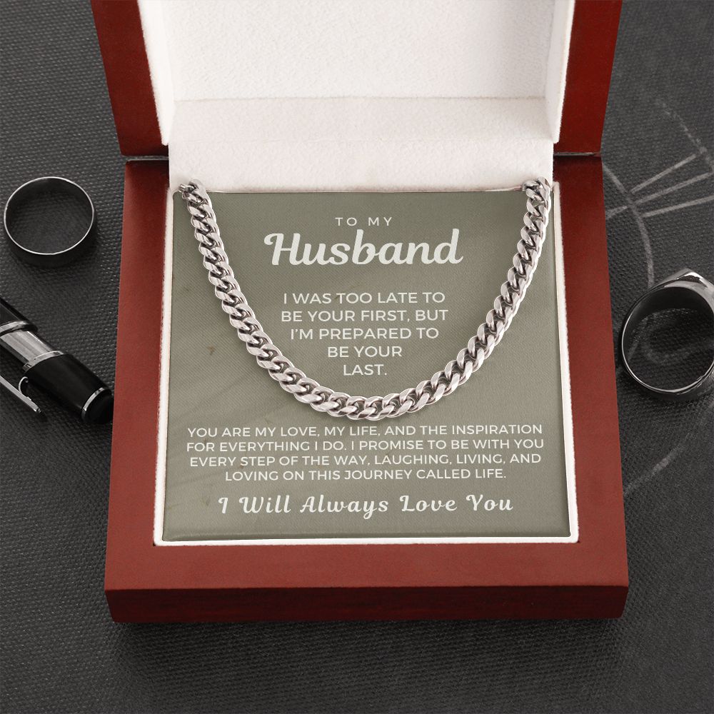 Gift For Husband | Every Step Cuban Link Chain 0701T15