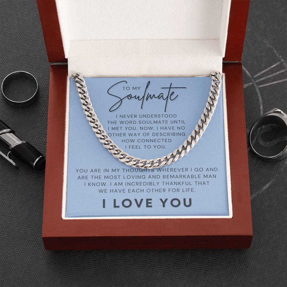 Soulmate Gift | Companion Cuban Link Chain 0574T4