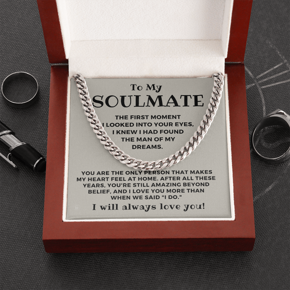 Soulmate Gift | My Dreams Cuban Link Chain 0566T1