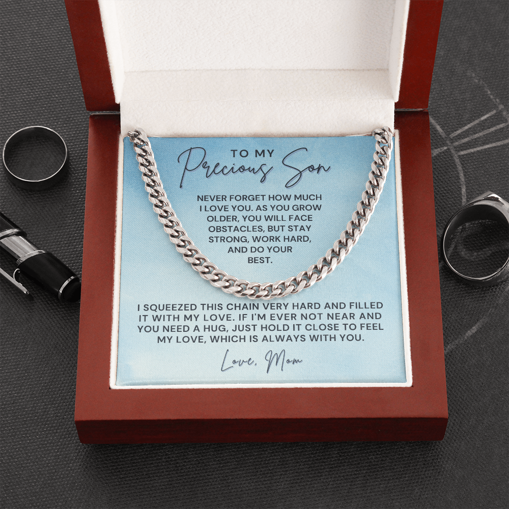 Gift for Adult Son From Mom | Best Things Cuban Link Chain 0598T10