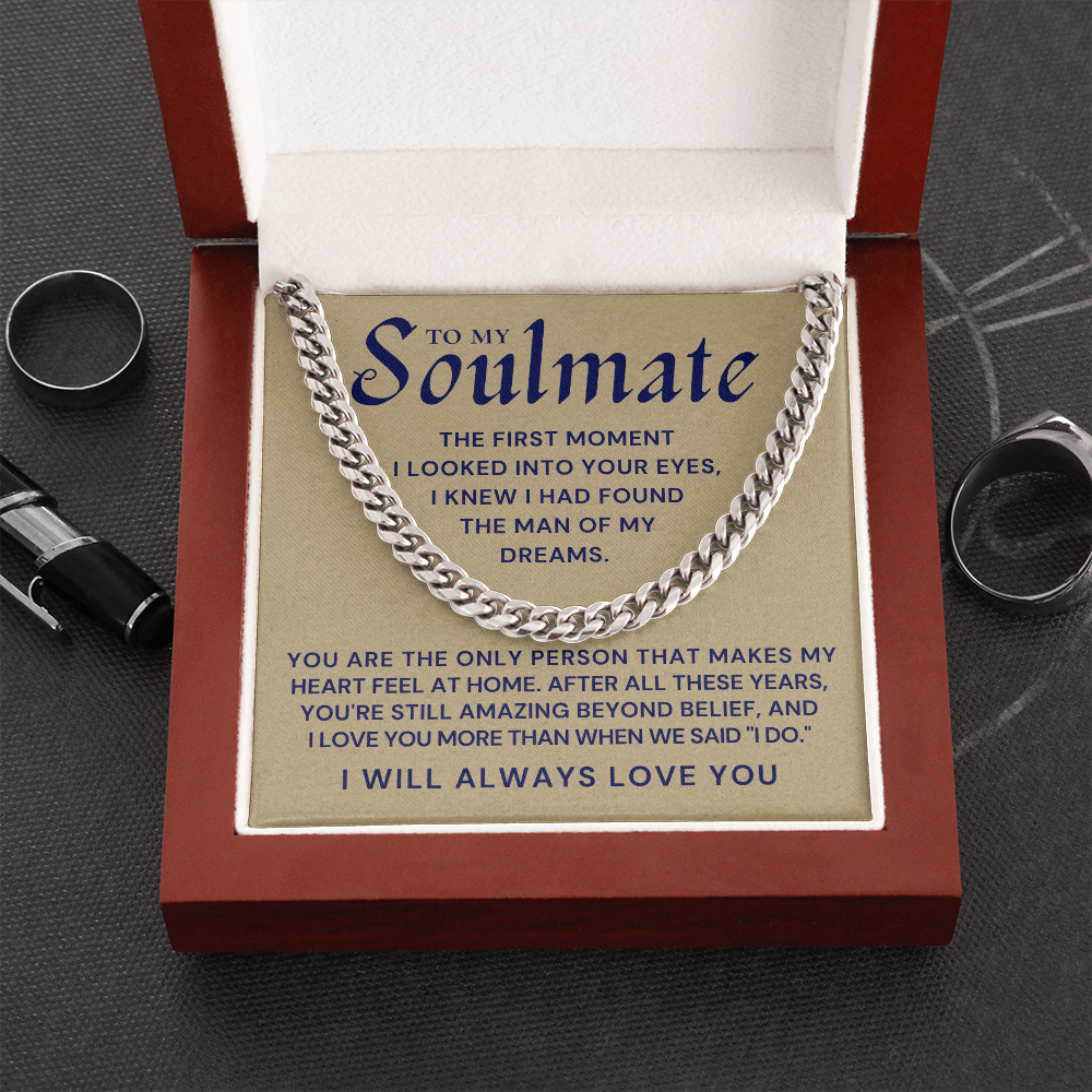 Soulmate Gift | My Dreams Cuban Link Chain 0566T6