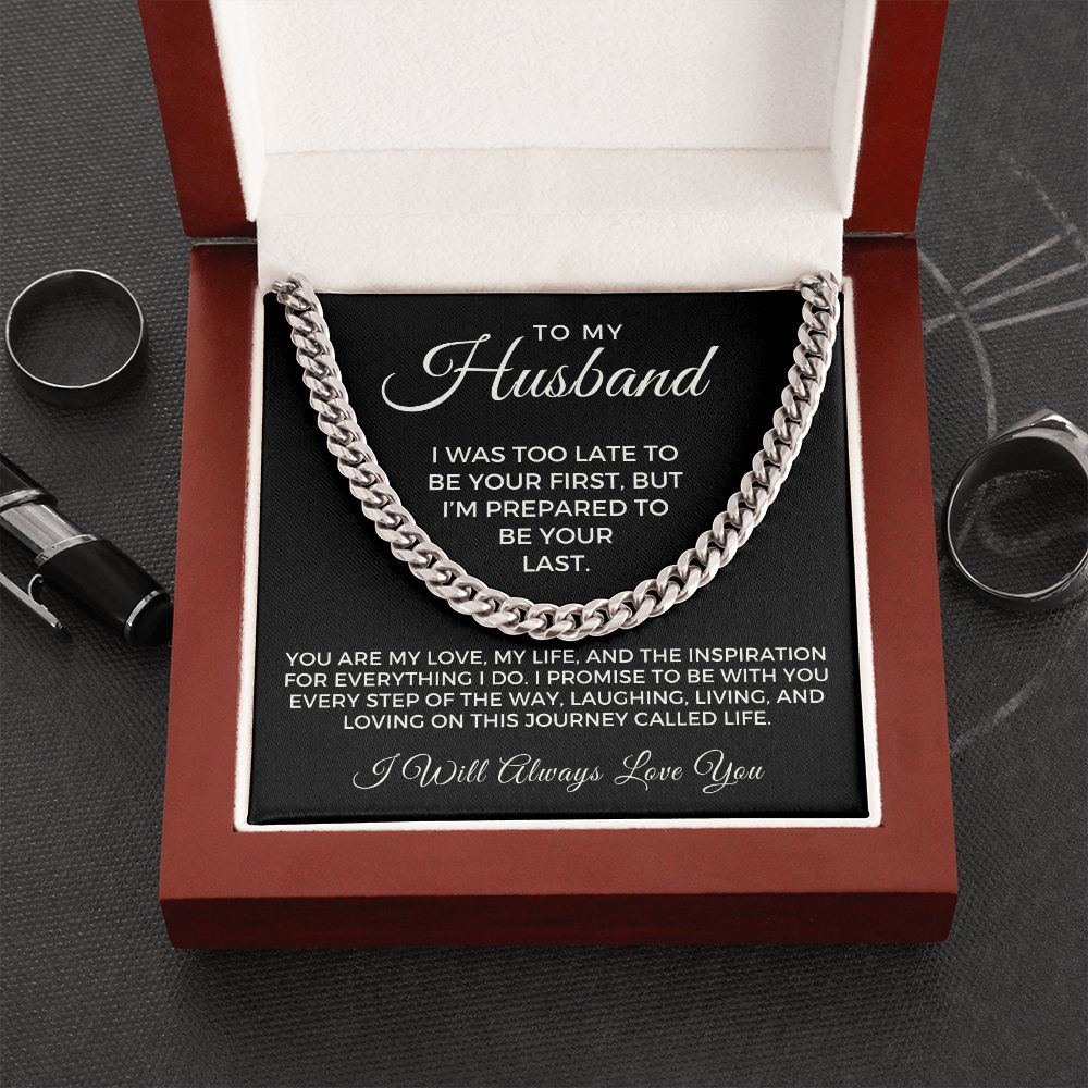 Gift For Husband | Every Step Cuban Link Chain 0701T6