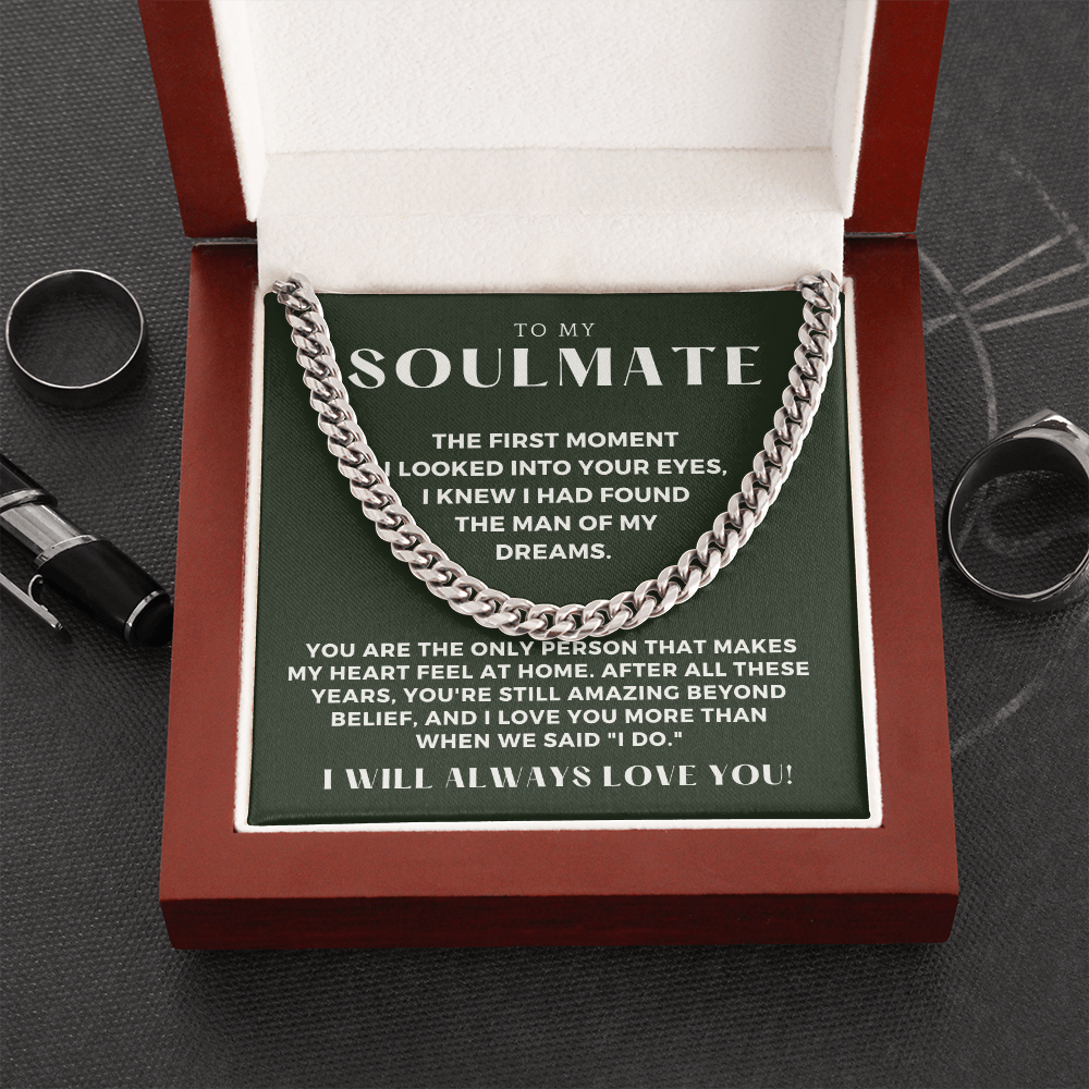Soulmate Gift | My Dreams Cuban Link Chain 0566T5