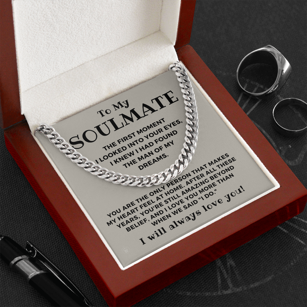 Soulmate Gift | My Dreams Cuban Link Chain 0566T1