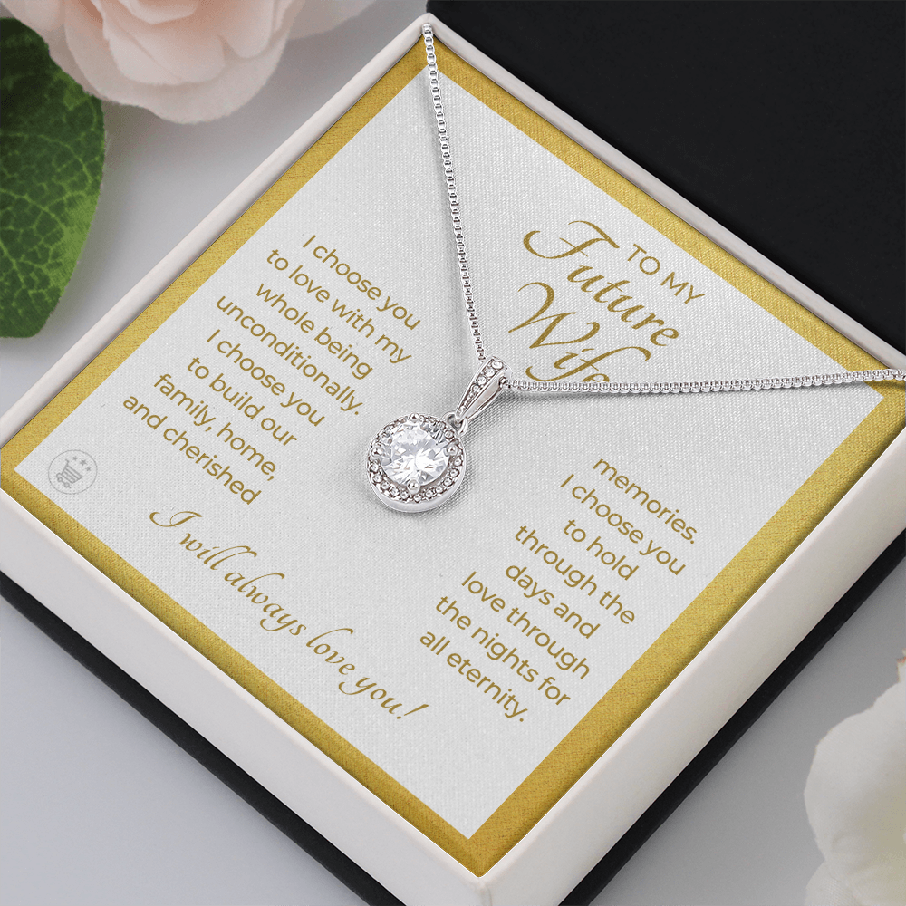 Future Wife, Future Mrs. Gift | I Choose Necklace 0481T4