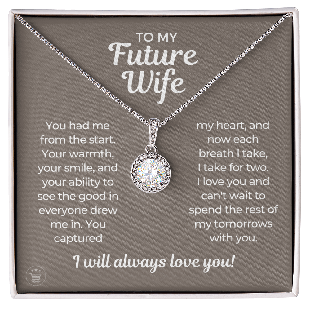 Future Wife, Future Mrs. Gift | Each Breath Necklace 0482T2