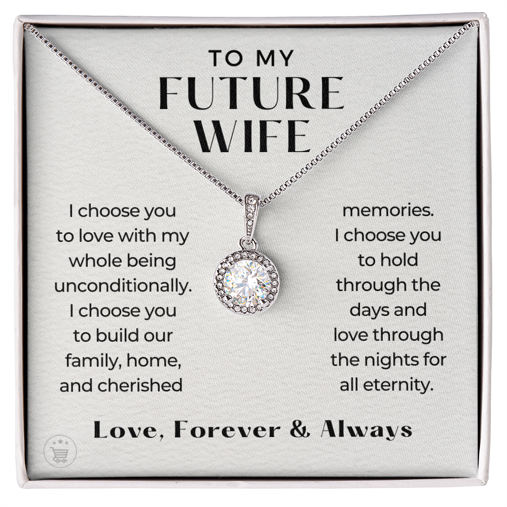 Future Wife, Future Mrs. Gift | I Choose Necklace 0481T6
