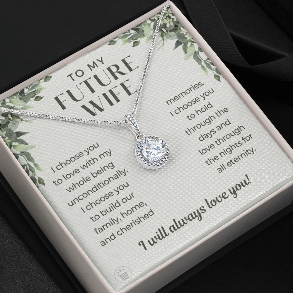 Future Wife, Future Mrs. Gift | I Choose Necklace 0481T5