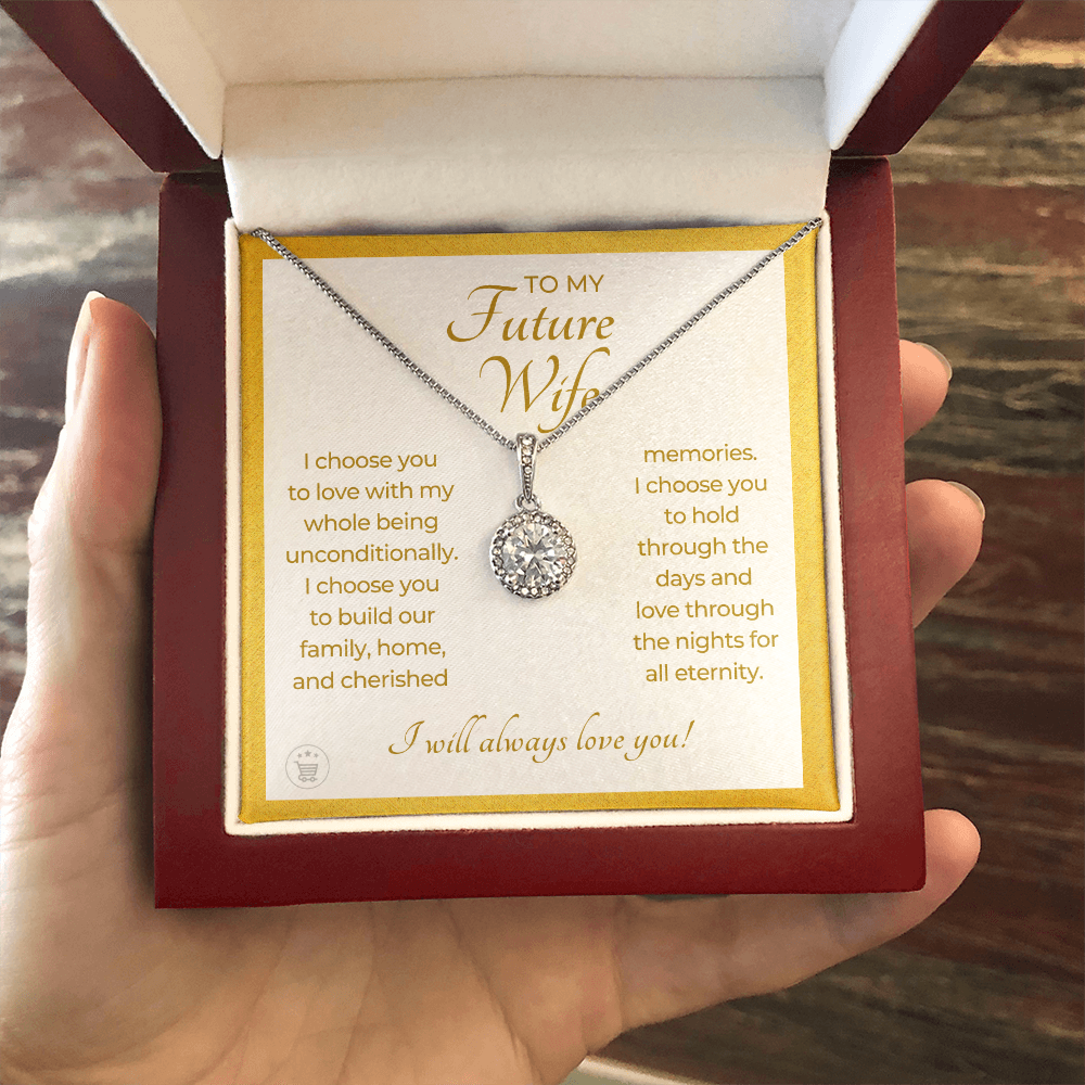 Future Wife, Future Mrs. Gift | I Choose Necklace 0481T4