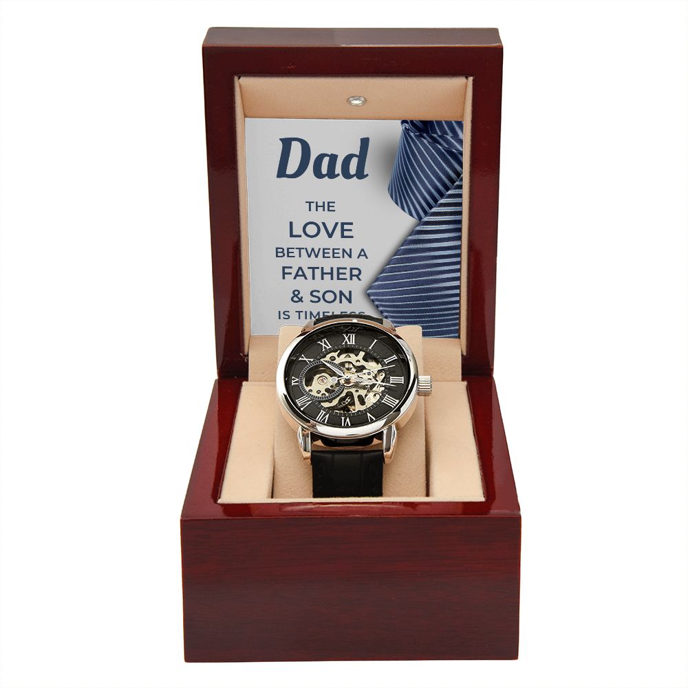 Gift For Dad From Son | Father and Son Men's Watch 0669T5