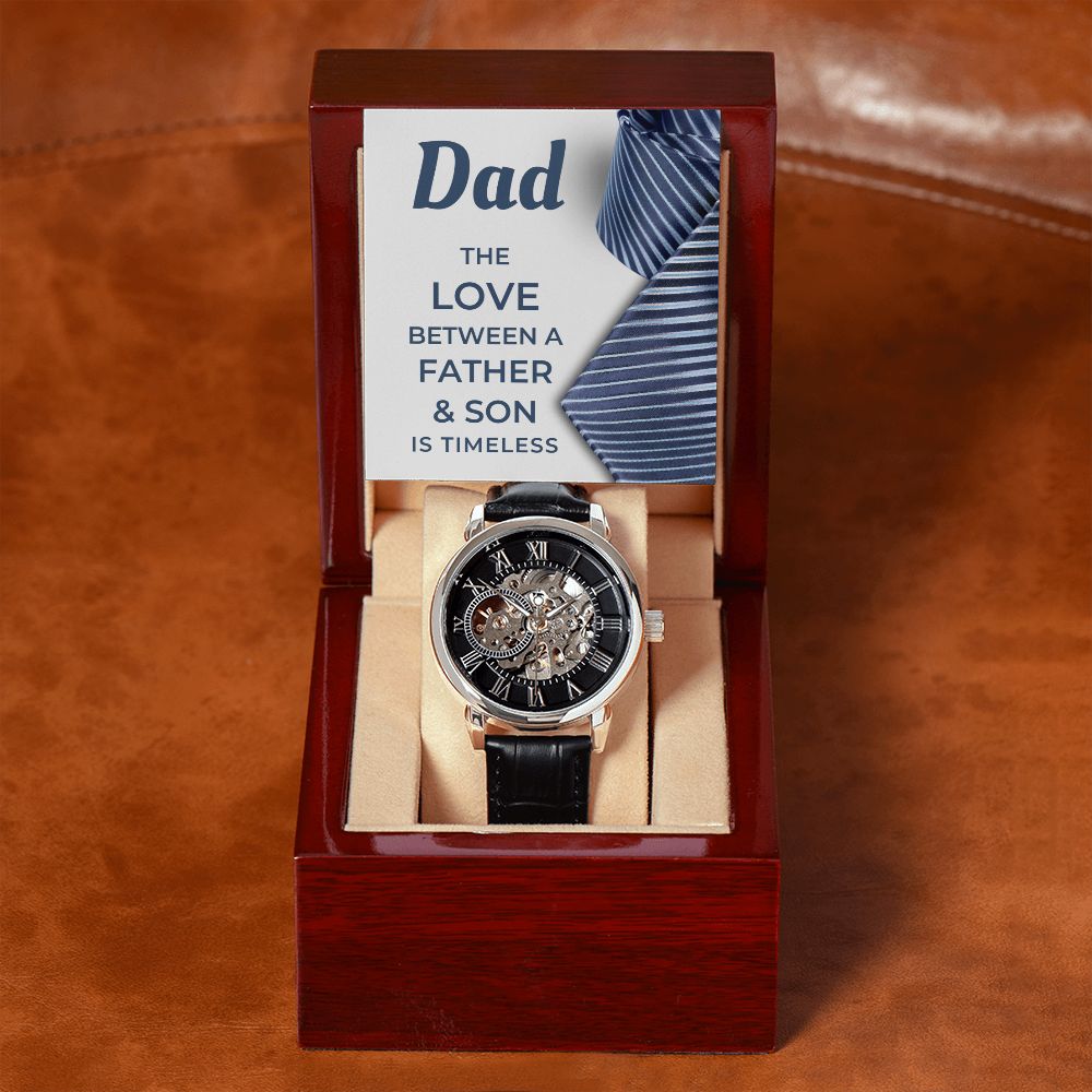 Gift For Dad From Son | Father and Son Men's Watch 0669T5