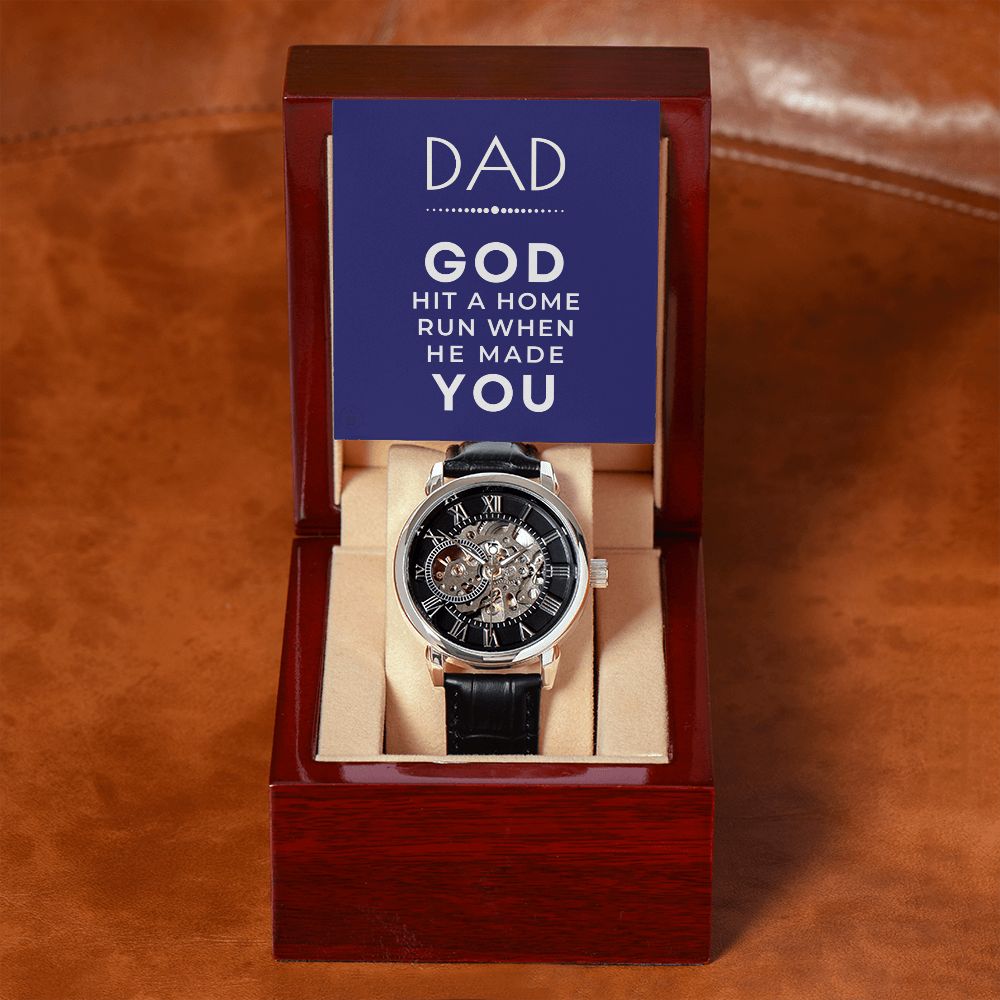Gift For Dad | Home Run Men's Watch 0667T9