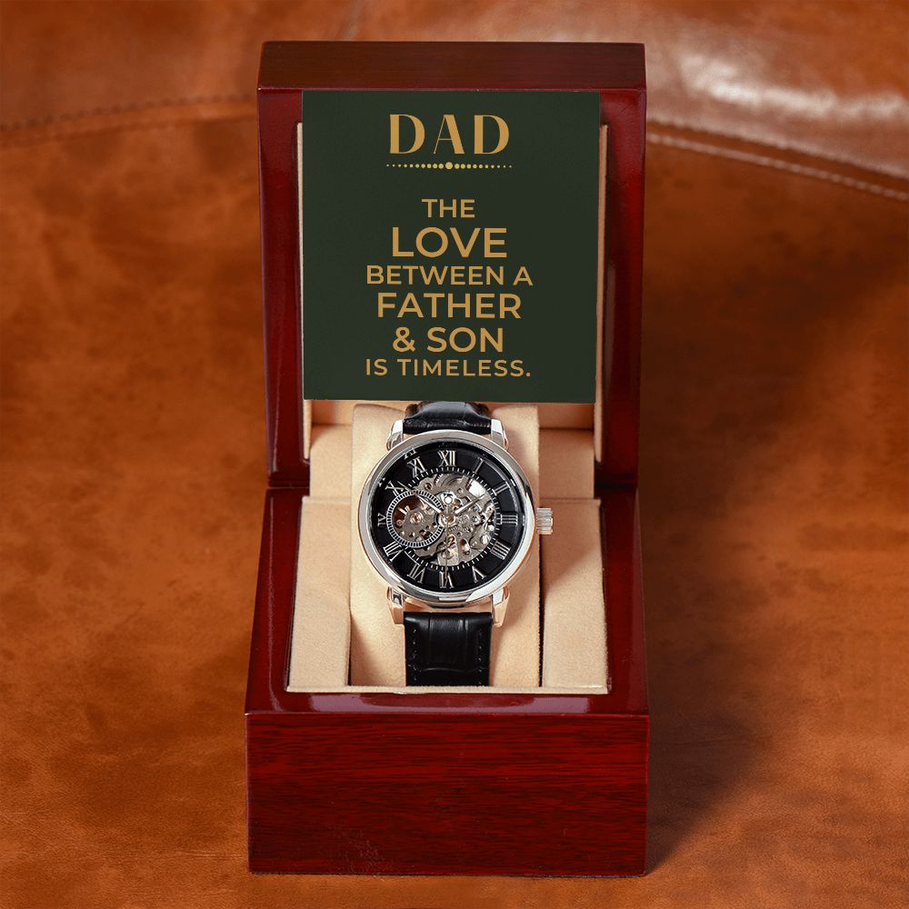 Gift For Dad From Son | Father and Son Men's Watch 0669T1