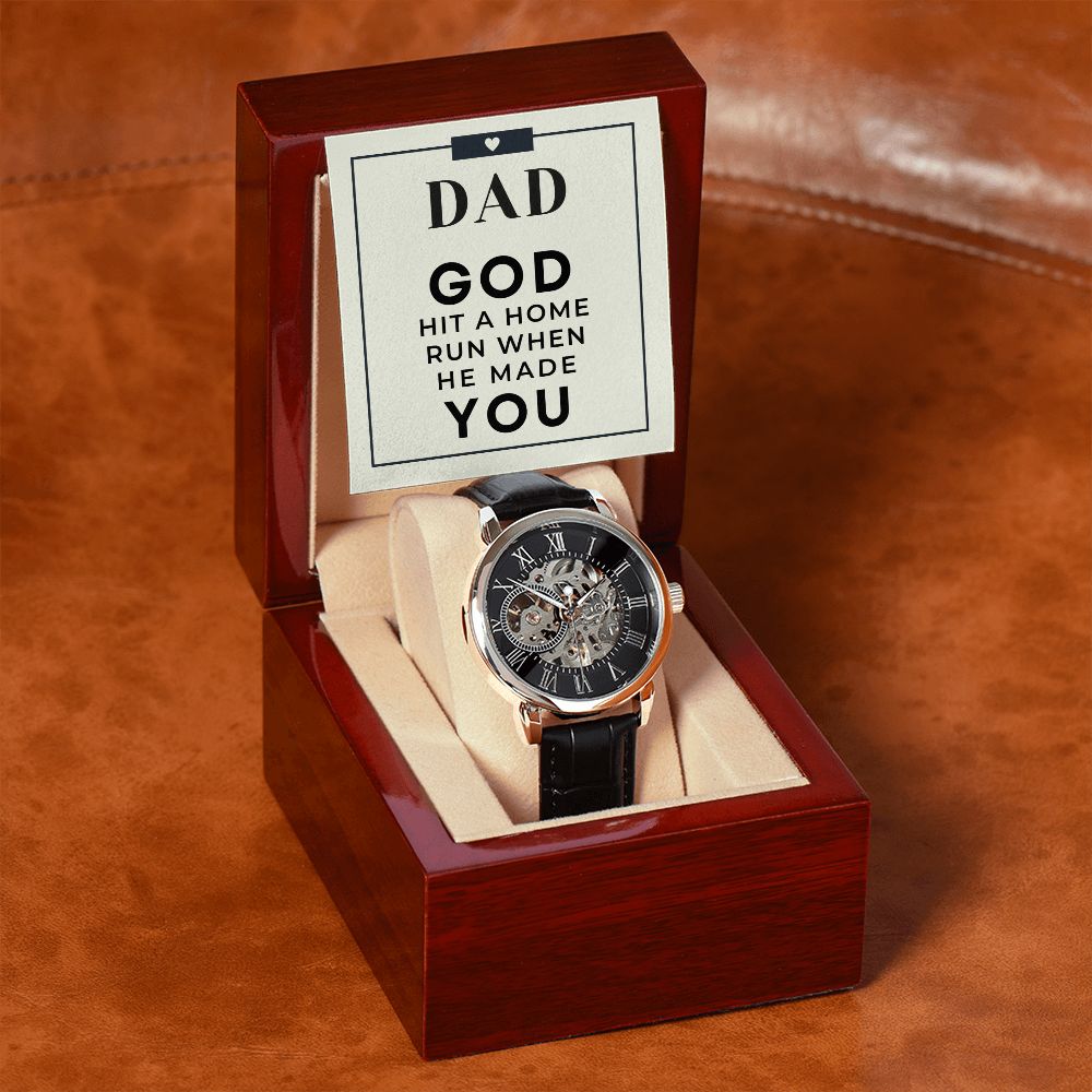 Gift For Dad | Home Run Men's Watch 0667T2