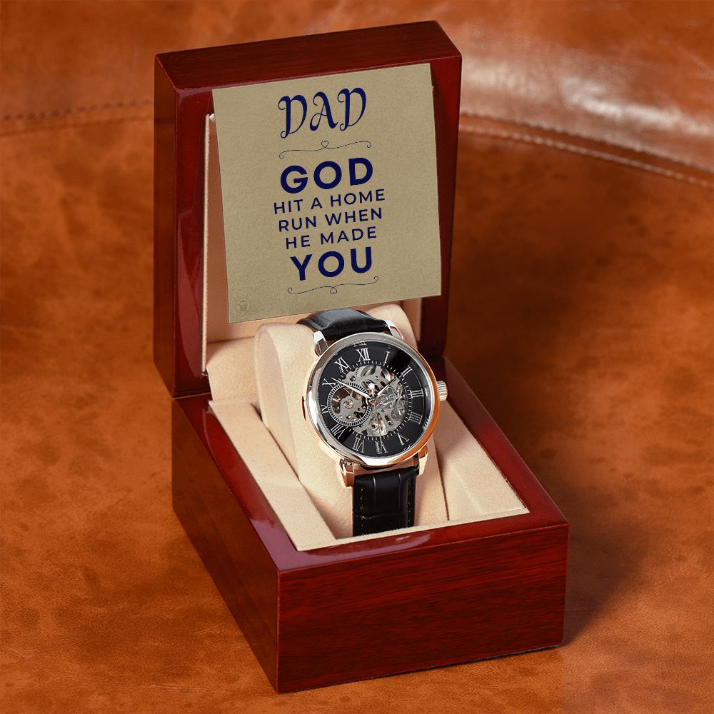 Gift For Dad | Home Run Men's Watch 0667T6