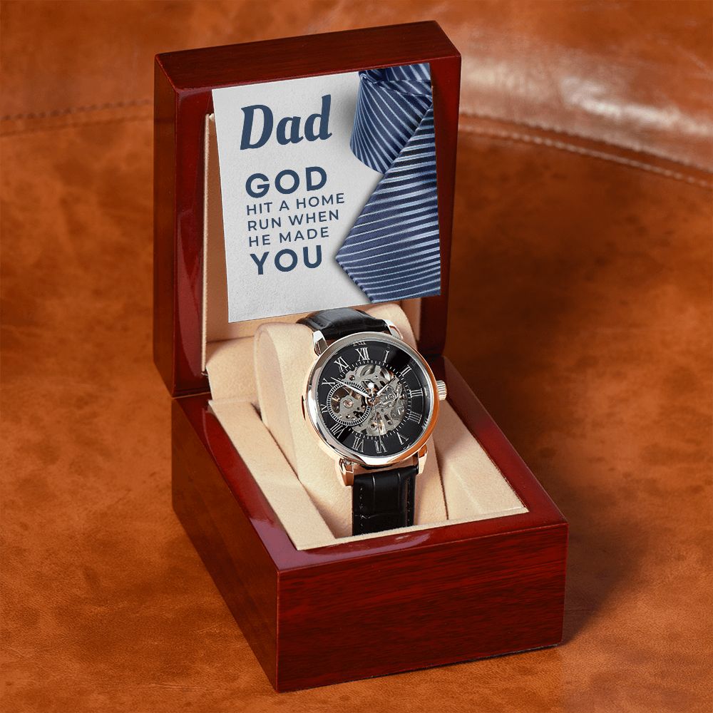 Gift For Dad | Home Run Men's Watch 0667T5