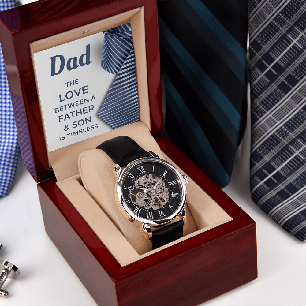 Gift For Dad From Son | Father and Son Men's Watch 0669T5