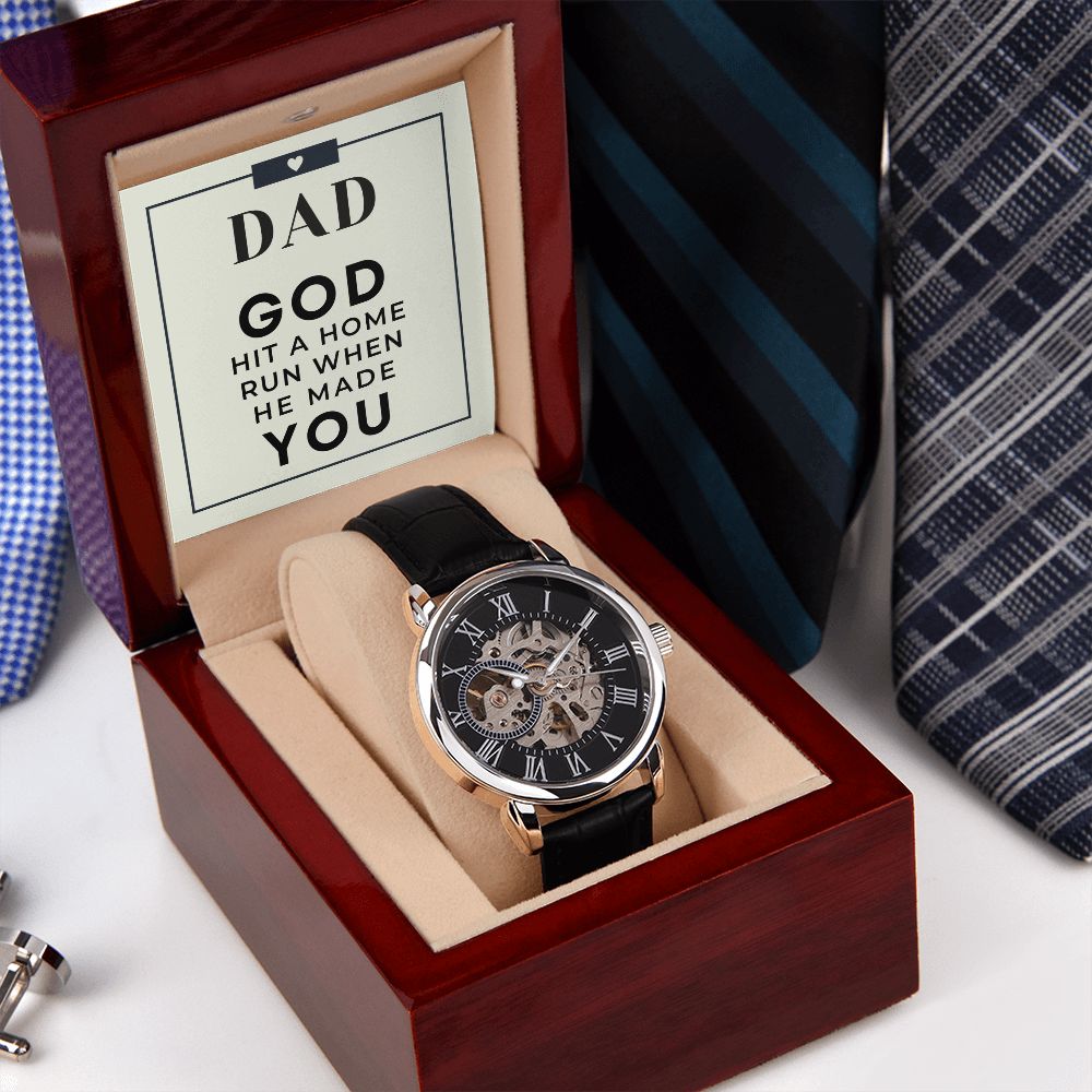 Gift For Dad | Home Run Men's Watch 0667T2