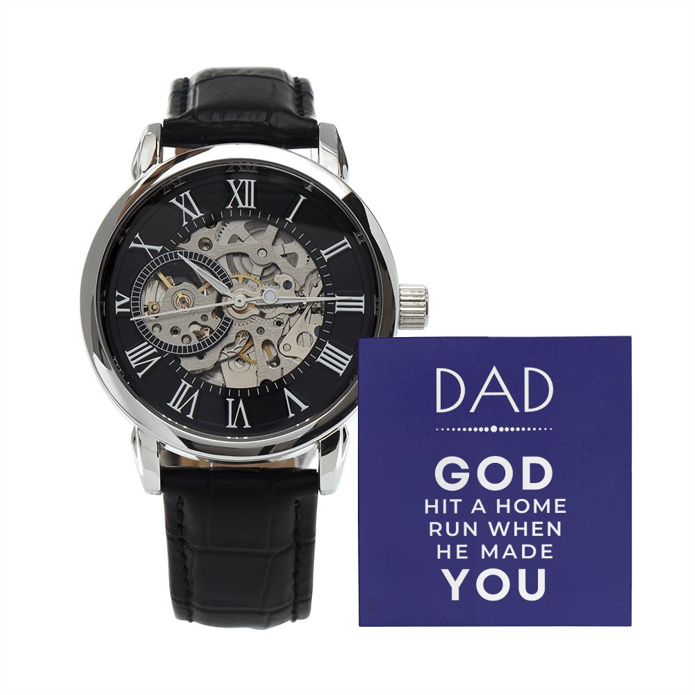 Gift For Dad | Home Run Men's Watch 0667T9