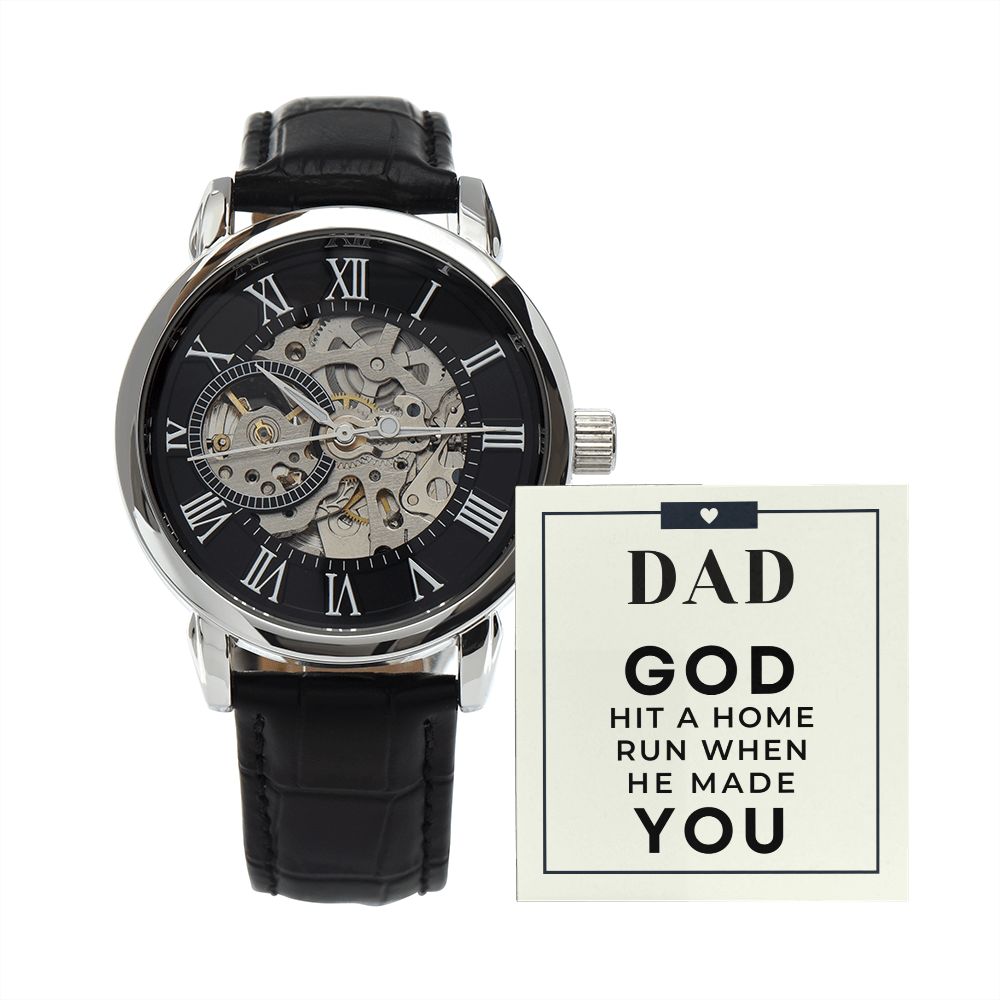 Gift For Dad | Home Run Men's Watch 0667T2