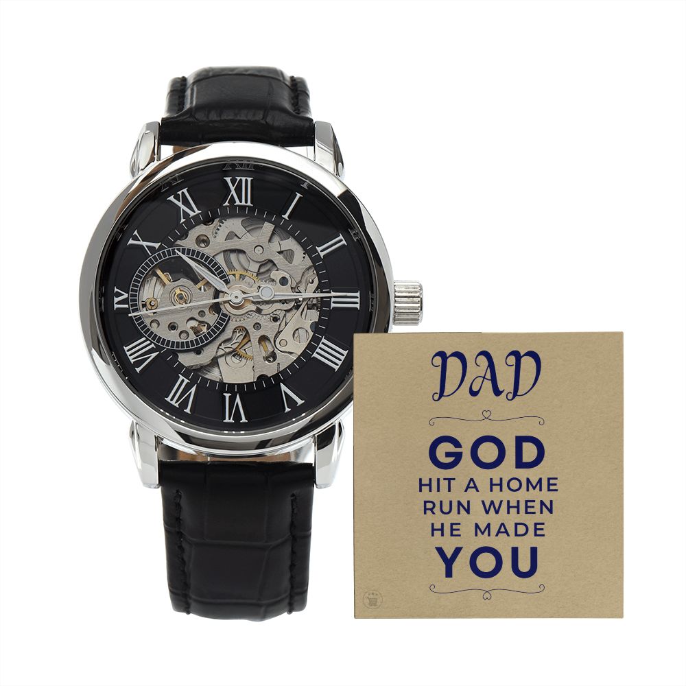 Gift For Dad | Home Run Men's Watch 0667T6