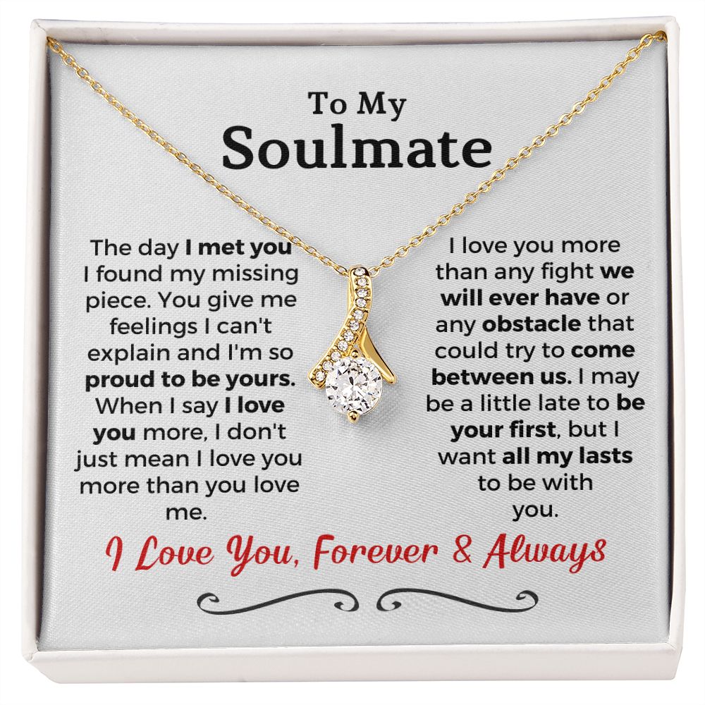 Soulmate Gift | Proud To Be Yours Necklace 0738T1A
