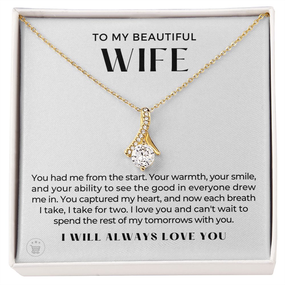 Gift For Wife | Each Breath Necklace 0642T4