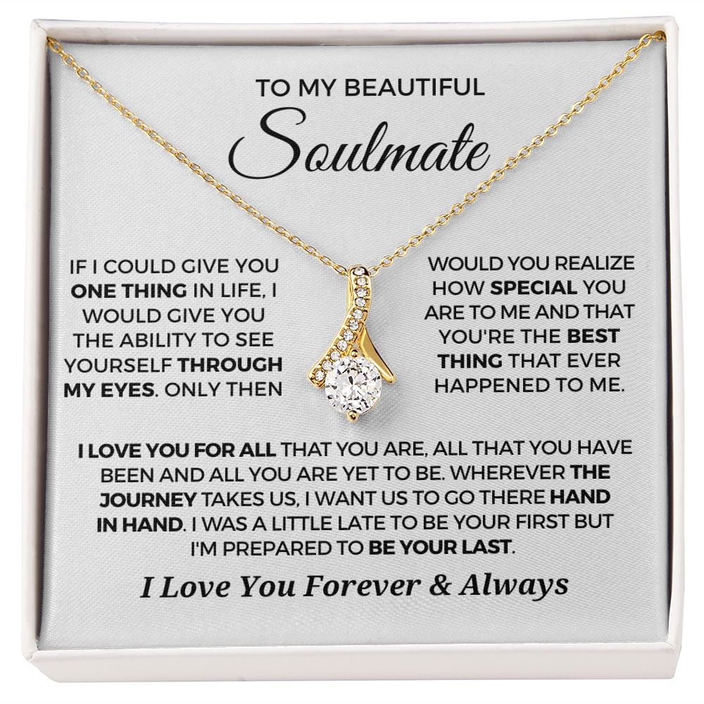 Soulmate Gift | Best Thing Necklace 0746T1A