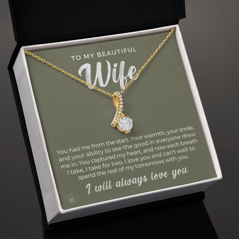 Gift For Wife | Every Step Necklace 0645T10