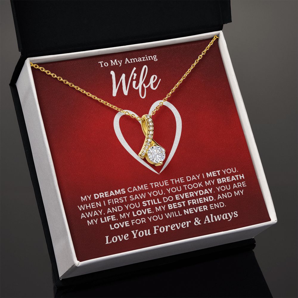Gift For Wife | Dreams Came True Necklace 0742T8A