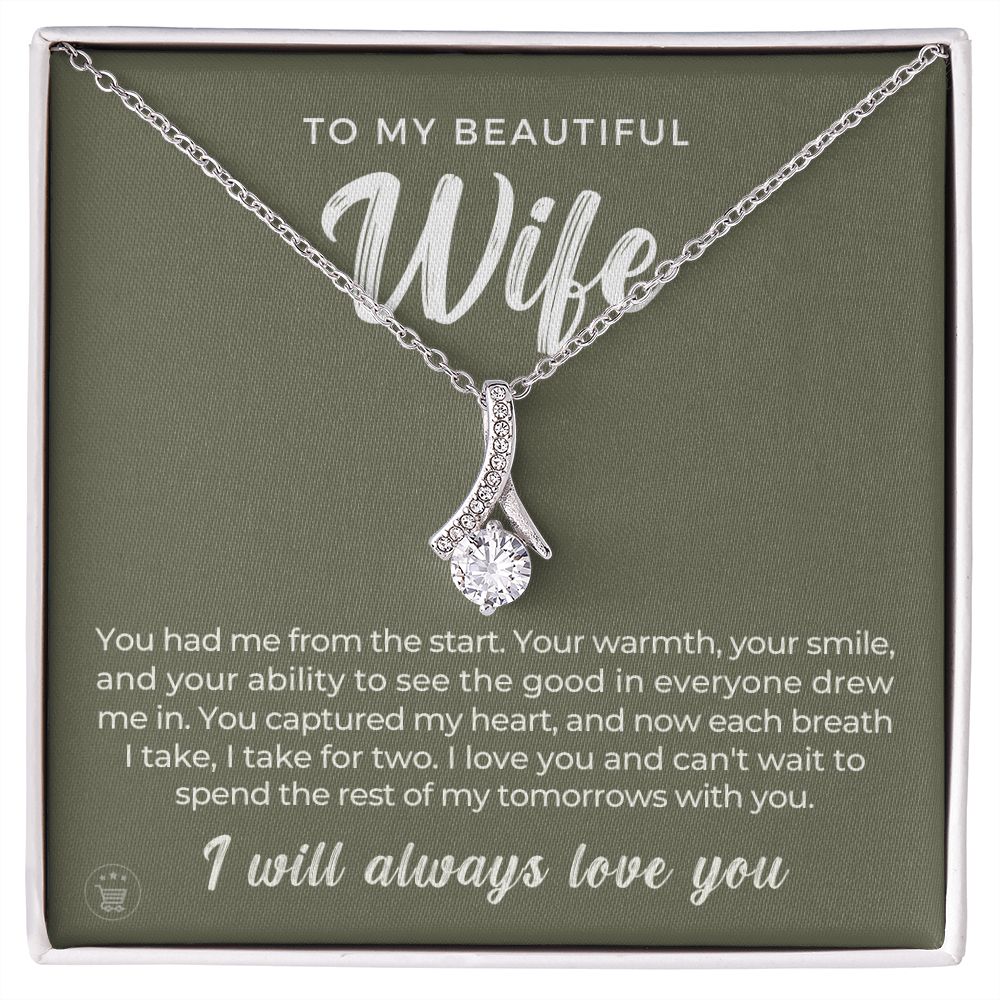 Gift For Wife | Each Breath Necklace 0642T10