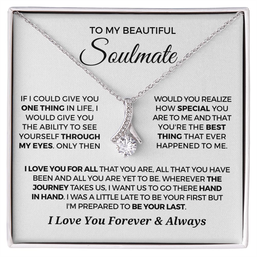 Soulmate Gift | Best Thing Necklace 0746T1A