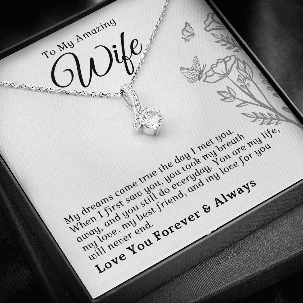 Gift For Wife | Dreams Came True Necklace 0742T7A