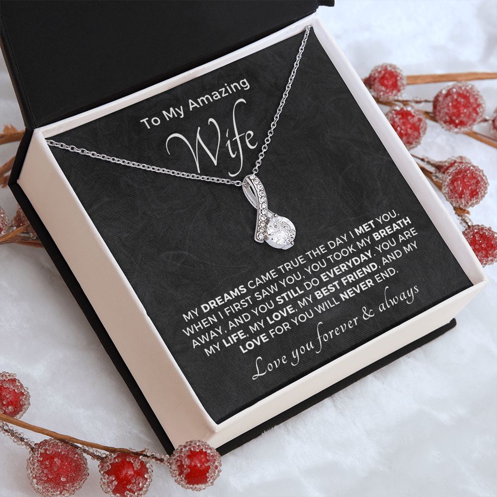 Gift For Wife | Dreams Came True Necklace 0742T1A